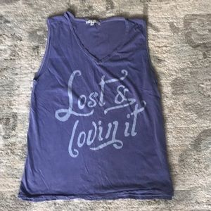 Junk Food tank “Lost &Lovin it”